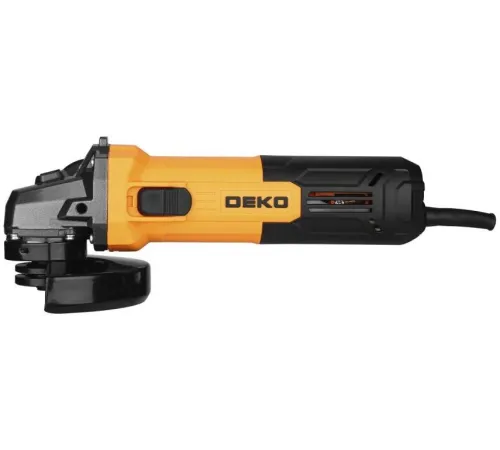 Углошлифовальная машина Deko DKAG850 850Вт 12000об/мин рез.шпин.:M14 d=125мм (085-1007)