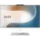 Моноблок MSI Modern AM242P 1M-1020XRU 23.8" Full HD Core 7 150U (1.8) 16Gb SSD512Gb UHDG noOS GbitEth WiFi BT 120W клавиатура мышь Cam белый 1920x1080