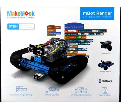 Робототехнический набор mBot Ranger Robot Kit (Bluetooth-версия)