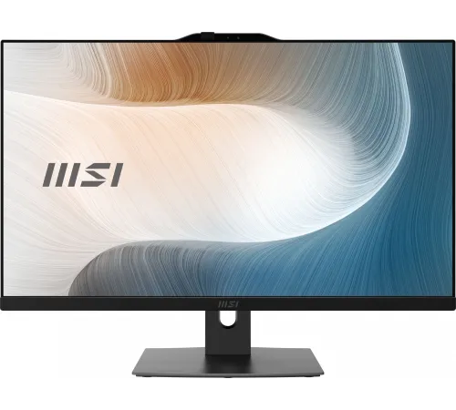 Моноблок MSI Modern AM272P 1M-682XRU 27" Full HD Core 3 100U (1.2) 16Gb SSD512Gb noOS GbitEth WiFi BT 120W клавиатура мышь Cam черный 1920x1080