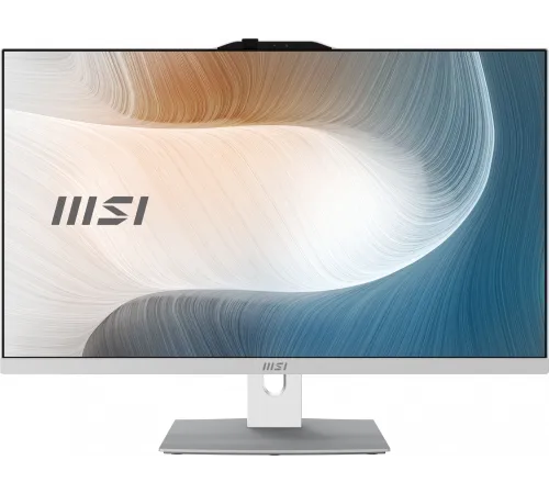 Моноблок MSI Modern AM272P 1M-678XRU 27" Full HD Core 7 150U (1.8) 16Gb SSD512Gb Graphics noOS GbitEth WiFi BT 120W клавиатура мышь Cam белый 1920x1080