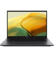 Ноутбук Asus Zenbook 14 UM3402YA-KP854 Ryzen 5 7430U 16Gb SSD512Gb AMD Radeon 14" IPS WQXGA (2560x1600) noOS black WiFi BT Cam Bag (90NB0W95-M01KZ0)