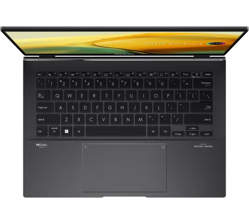 Ноутбук Asus Zenbook 14 UM3402YA-KP854 Ryzen 5 7430U 16Gb SSD512Gb AMD Radeon 14" IPS WQXGA (2560x1600) noOS black WiFi BT Cam Bag (90NB0W95-M01KZ0) Ноутбук Asus Zenbook 14 UM3402YA-KP854 Ryzen 5 7430U 16Gb SSD512Gb AMD Radeon 14" IPS WQXGA (2560x1600) noOS black WiFi BT Cam Bag (90NB0W95-M01KZ0)