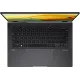 Ноутбук Asus Zenbook 14 UM3402YA-KP854 Ryzen 5 7430U 16Gb SSD512Gb AMD Radeon 14" IPS WQXGA (2560x1600) noOS black WiFi BT Cam Bag (90NB0W95-M01KZ0)
