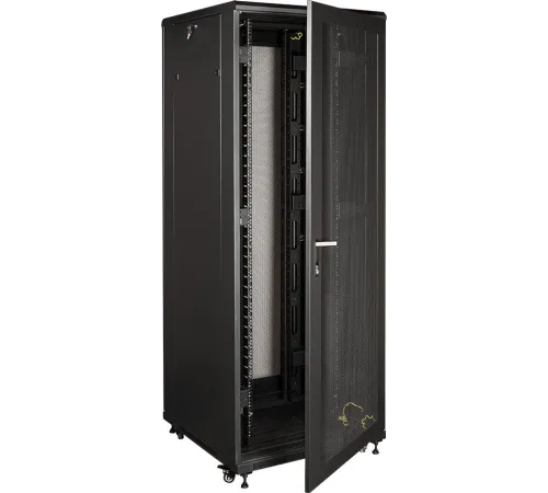 Шкаф серверный Lanmaster Business (TWT-CBB-42U-8X12-P1) напольный 42U 800x1200мм пер.дв.перфор. задн.дв.перфор. 2 бок.пан. 800кг черный IP20 Шкаф серверный Lanmaster Business (TWT-CBB-42U-8X12-P1) напольный 42U 800x1200мм пер.дв.перфор. задн.дв.перфор. 2 бок.пан. 800кг черный IP20