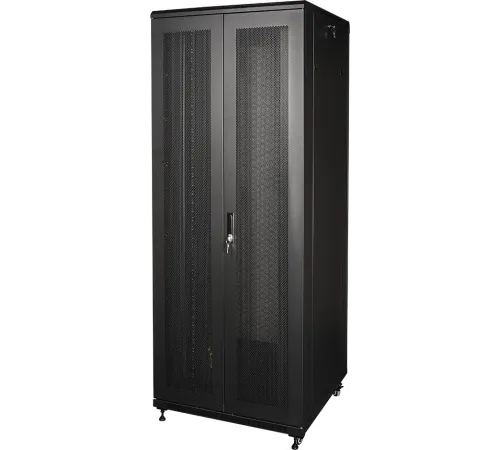 Шкаф серверный Lanmaster Business (TWT-CBB-42U-8X12-P1) напольный 42U 800x1200мм пер.дв.перфор. задн.дв.перфор. 2 бок.пан. 800кг черный IP20 Шкаф серверный Lanmaster Business (TWT-CBB-42U-8X12-P1) напольный 42U 800x1200мм пер.дв.перфор. задн.дв.перфор. 2 бок.пан. 800кг черный IP20