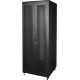 Шкаф серверный Lanmaster Business (TWT-CBB-42U-8X12-P1) напольный 42U 800x1200мм пер.дв.перфор. задн.дв.перфор. 2 бок.пан. 800кг черный IP20