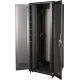 Шкаф серверный Lanmaster Business (TWT-CBB-42U-8X12-P1) напольный 42U 800x1200мм пер.дв.перфор. задн.дв.перфор. 2 бок.пан. 800кг черный IP20