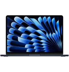 Ноутбук Apple MacBook Air A3113 M3 8 core 8Gb SSD256Gb/8 core GPU 13.6" Liquid Retina (2560x1664) Mac OS midnight WiFi BT Cam (MRXV3LL/A)