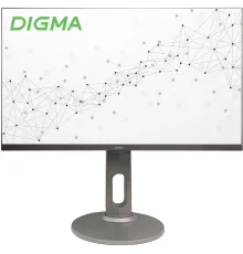 Монитор Digma 27" Progress 27P705Q черный IPS LED 5ms 16:9 HDMI M/M матовая HAS 300cd 178гр/178гр 2560x1440 75Hz FreeSync DP 2K 6.1кг