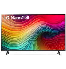 Телевизор LED LG 43" 43NANO80T6A.ARUB синяя сажа 4K Ultra HD 60Hz DVB-T DVB-T2 DVB-C DVB-S DVB-S2 WiFi Smart TV