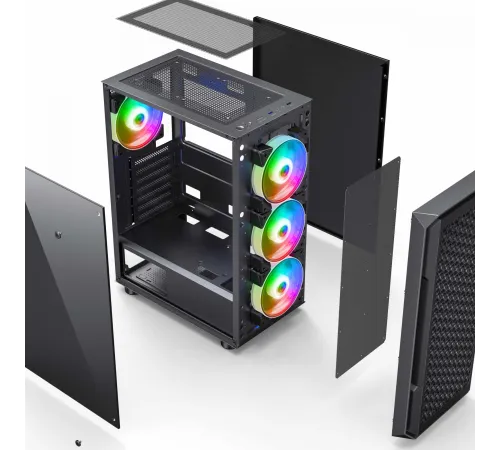 Корпус Accord 3338 черный без БП ATX 1xUSB2.0 1xUSB3.0 1xUSB3.1 audio bott PSU Корпус Accord 3338 черный без БП ATX 1xUSB2.0 1xUSB3.0 1xUSB3.1 audio bott PSU