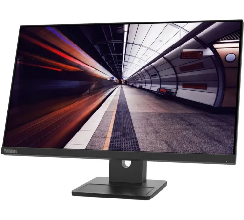 Монитор Lenovo 23.8" ThinkVision E24-30 черный IPS LED 4ms 16:9 HDMI M/M матовая HAS Piv 1300:1 250cd 178гр/178гр 1920x1080 100Hz VGA DP FHD 4.5кг