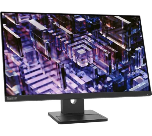 Монитор Lenovo 23.8" ThinkVision E24q-30 черный IPS LED 4ms 16:9 HDMI M/M матовая HAS Piv 1300:1 300cd 178гр/178гр 2560x1440 100Hz DP 2K 5.05кг