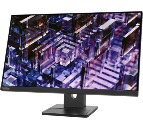 Монитор Lenovo 23.8" ThinkVision E24q-30 черный IPS LED 4ms 16:9 HDMI M/M матовая HAS Piv 1300:1 300cd 178гр/178гр 2560x1440 100Hz DP 2K 5.05кг