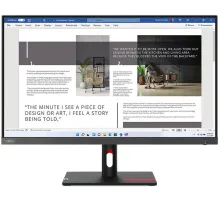 Монитор Lenovo 27" ThinkVision S27i-30 черный IPS LED 4ms 16:9 HDMI матовая 1300:1 300cd 178гр/178гр 1920x1080 100Hz VGA 4.76кг