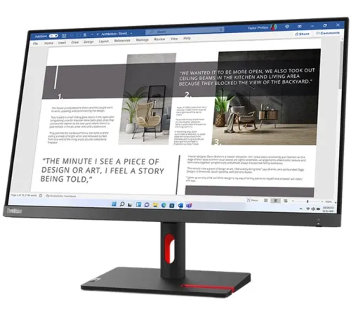 Монитор Lenovo 27" ThinkVision S27i-30 черный IPS LED 4ms 16:9 HDMI матовая 1300:1 300cd 178гр/178гр 1920x1080 100Hz VGA 4.76кг