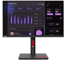 Монитор Lenovo 23.8" ThinkVision T24i-30 черный IPS LED 4ms 16:9 HDMI матовая HAS Piv 1000:1 250cd 178гр/178гр 1920x1080 60Hz VGA DP FHD USB 5.4кг