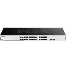 D-Link DGS-1210-26/FL2A Управляемый L2 коммутатор с 24 портами 10/100/1000Base-T и 2 портами 1000Base-X SFP