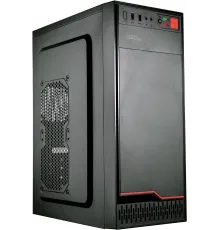Корпус KingPrice KPCC-MD201 черный без БП ATX 1x80mm 4x120mm 2xUSB2.0 audio