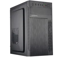 Корпус Digma DCC-MN301 черный без БП mATX 1x80mm 2x120mm 2x180mm 2xUSB2.0 audio