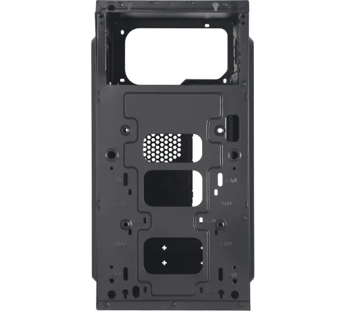 Корпус Digma DCC-MN301 черный без БП mATX 1x80mm 2x120mm 2x180mm 2xUSB2.0 audio
