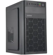 Корпус Digma DCC-MN302 черный без БП mATX 1x80mm 2x120mm 2x180mm 2xUSB2.0 audio