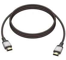 Кабель аудио-видео Digma HDMI (m)/HDMI (m) 2м. позолоч.конт. черный (D-HDMI-V2.0-2M)