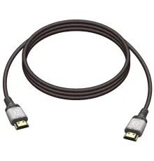 Кабель аудио-видео Digma HDMI (m)/HDMI (m) 2м. позолоч.конт. черный (D-HDMI-V2.0-2M)