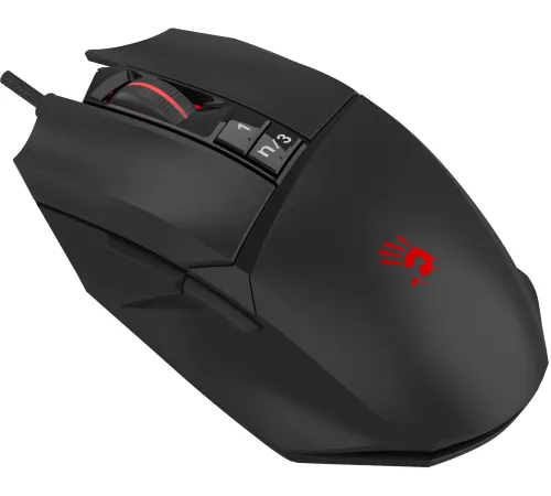 Мышь A4Tech Bloody W65 Max Mini черный оптическая (12000dpi) USB (9but) Мышь A4Tech Bloody W65 Max Mini черный оптическая (12000dpi) USB (9but)