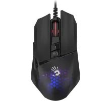 Мышь проводная A4Tech Bloody W65 Max Mini черный, 12000 dpi, USB, кнопки - 9