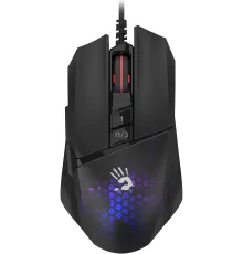 Мышь проводная A4Tech Bloody W65 Max Mini черный, 12000 dpi, USB, кнопки - 9