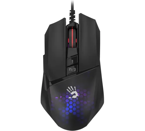 Мышь проводная A4Tech Bloody W65 Max Mini черный, 12000 dpi, USB, кнопки - 9 Мышь проводная A4Tech Bloody W65 Max Mini черный, 12000 dpi, USB, кнопки - 9