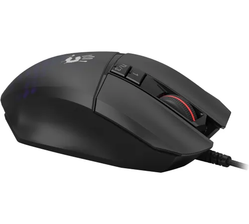 Мышь проводная A4Tech Bloody W65 Max Mini черный, 12000 dpi, USB, кнопки - 9 Мышь проводная A4Tech Bloody W65 Max Mini черный, 12000 dpi, USB, кнопки - 9