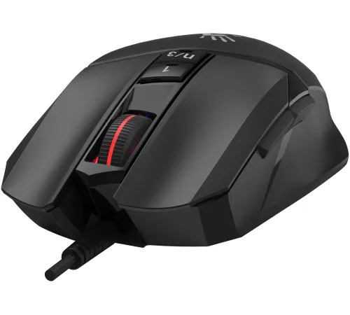 Мышь проводная A4Tech Bloody W65 Max Mini черный, 12000 dpi, USB, кнопки - 9 Мышь проводная A4Tech Bloody W65 Max Mini черный, 12000 dpi, USB, кнопки - 9