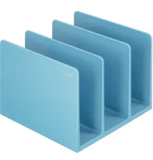 Подставка-ограничитель для книг Deli NS006BLUE Nusign 162x162x122мм синий