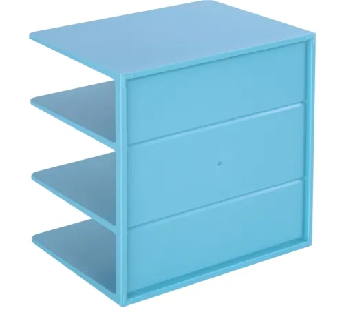 Подставка-ограничитель для книг Deli NS006BLUE Nusign 162x162x122мм синий Подставка-ограничитель для книг Deli NS006BLUE Nusign 162x162x122мм синий