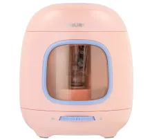 Точилка для карандашей электрическая Deli VA13 VA13ROSE 1 отверстие пластик розовый (от 2-х батареек АА или USB)