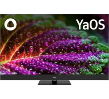 Телевизор QLED BBK 42.5" 43LED-8259/UTS2C Яндекс.ТВ черный 4K Ultra HD 60Hz DVB-T2 DVB-C DVB-S2 USB WiFi Smart TV (RUS)