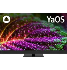 Телевизор QLED BBK 42.5" 43LED-8259/UTS2C Яндекс.ТВ черный 4K Ultra HD 60Hz DVB-T2 DVB-C DVB-S2 USB WiFi Smart TV (RUS)