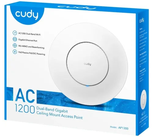 Точка доступа Cudy AP1300 AC1200 Wi-Fi белый