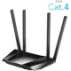 Роутер беспроводной Cudy LT400 N300 10/100BASE-TX/4G cat.4 черный