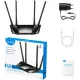 Роутер беспроводной Cudy LT400 N300 10/100BASE-TX/4G cat.4 черный