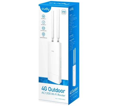 Точка доступа Cudy LT500 (LT500 OUTDOOR) AC1200 4G белый