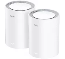 Маршрутизатор Cudy M3000 (M3000(2-PACK)) AX3000 10/100/1000/2500BASE-T белый (упак.:2шт)