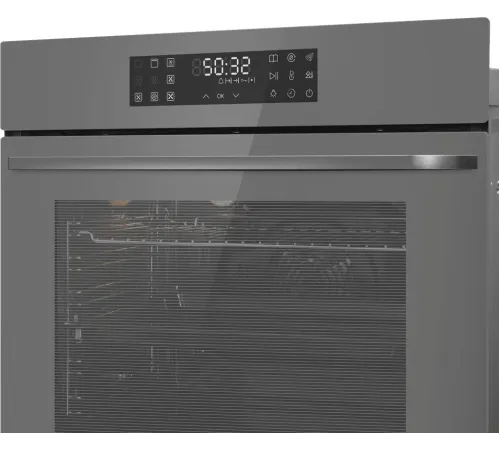 Духовой шкаф Электрический Maunfeld EOEH7614LGR серый