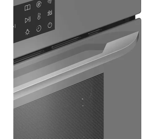 Духовой шкаф Электрический Maunfeld EOEH7614LGR серый