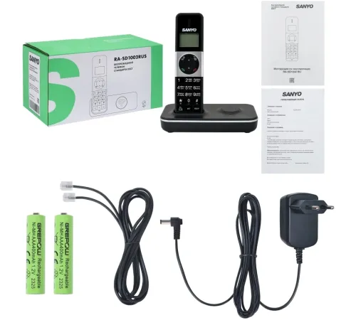 SANYO RA-SD1002RUS Бпроводной телефон стандарта DECT SANYO RA-SD1002RUS Бпроводной телефон стандарта DECT