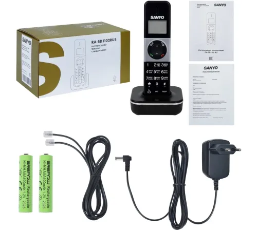 SANYO RA-SD1102RUS Бпроводной телефон стандарта DECT SANYO RA-SD1102RUS Бпроводной телефон стандарта DECT