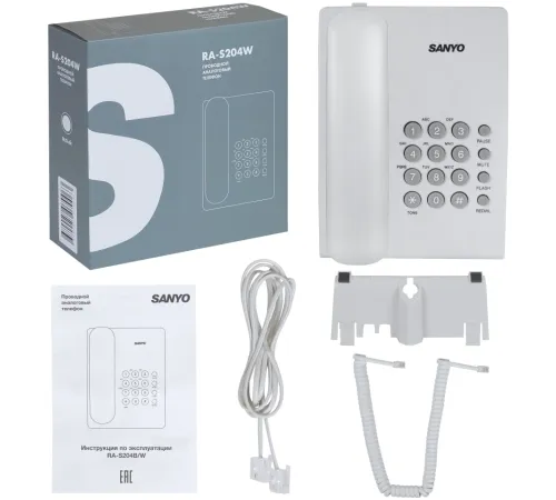 SANYO RA-S204W Телефон проводной